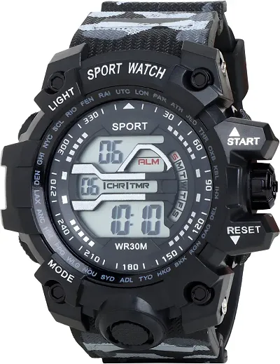 Waterproof Digital Sports Watch for Mens