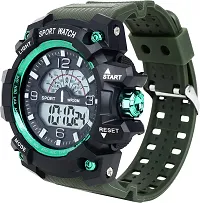 Trex Water And Shock Resistance Alarm - For Boy Analog-Digital Watch - For Men-thumb2