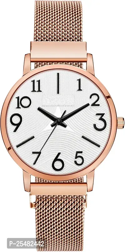 Trex MT-243 Rose Gold Analog Watch For Women