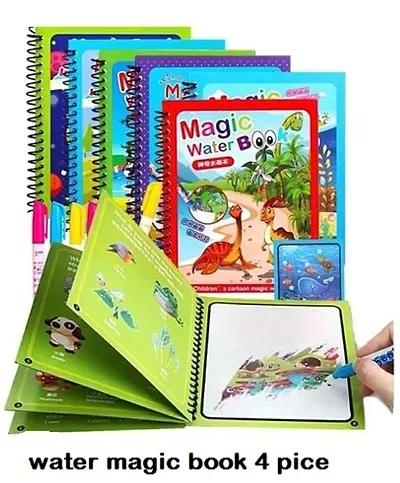 Magic Water Book for Painting Childrens Cartoon  for combo (4 piece)