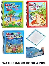 Magic Water Book for Painting Childrens Cartoon  for combo (4 piece)-thumb1