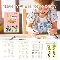 Practice Copybook (4 BOOK + 10 REFILL+ 1 pen +1 Grip) for kids (Multicolor)-thumb1