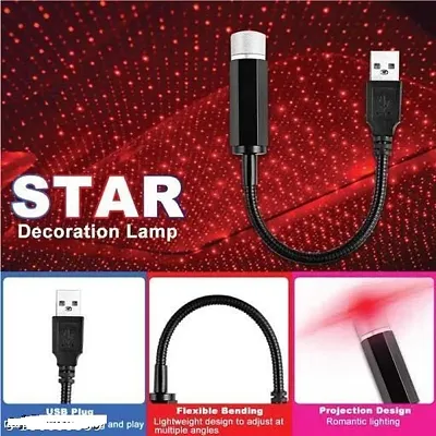 USB Portable Adjustable Flexible Interior Car Night Lamp Decorations with Romantic Galaxy Atmosphere fit Car