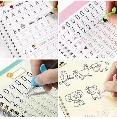 Alphabet + Number + Drawing Book