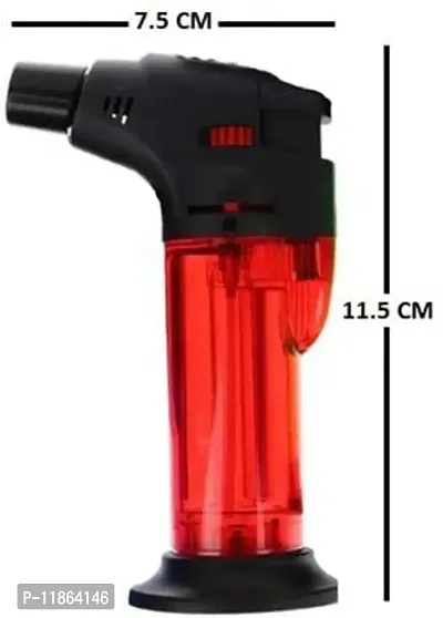 Achalnath Tools Blow Torch Jet Flame Gas Lighter Refillable (1 Lighter, Multicolor)-thumb3