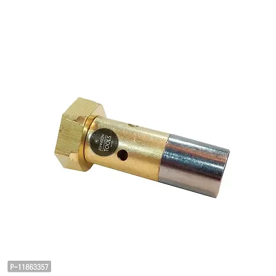 Johnson Tools Torch Burner (2 No Size) Specially For LPG Gun/Torch Gun (Brass Finish)-thumb0