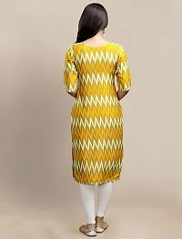 Stylish Yellow American Crepe Kurta For Women Combo Of 2-thumb2