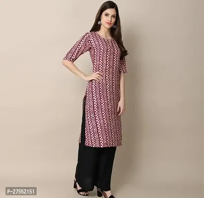 Stylish Purple American Crepe Kurta For Women Combo Of 2-thumb2