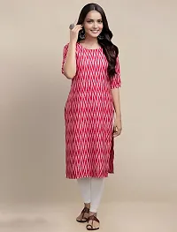 Stylish Pink American Crepe Kurta For Women Combo Of 2-thumb1