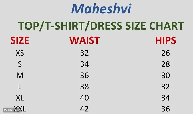 Maheshvi Dream Beauty Fashion Casual Short Sleeves Ribbed Round Neck Polyster Blend Crop Top (17 Inches)-thumb3