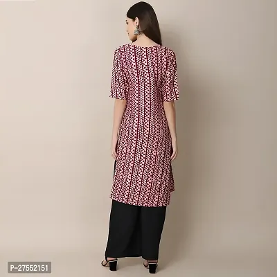 Stylish Purple American Crepe Kurta For Women Combo Of 2-thumb3