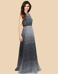 Women Gorgeous Stitched Fit And Flare Gown-thumb1