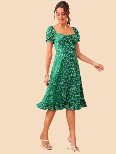 Printed Casual wear Dress for Women