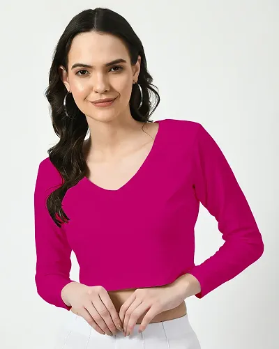 Elegant Solid Top For Women