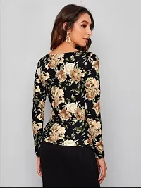 Stylish Polyester Printed Top for Women-thumb4