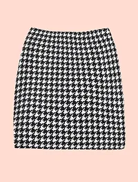 Stylish Polyester Solid Mini Skirt for Women (17Inches)-thumb3