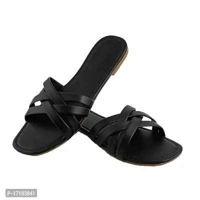 NIKKUCREATION fashion sandals women trendy flats fashion slipper women or girls](JLB-01-lgt pnk-4)