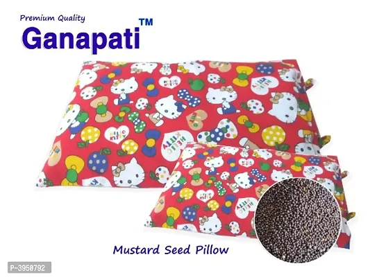Ganapati Mustard Pillow for New Born Baby.(Small)-thumb3