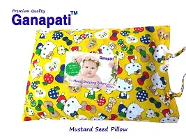 Ganapati Mustard Pillow Head Shaping Pillow Small for New Born Baby (Sarso)-thumb4