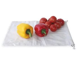 Cotton Refrigerator Vegetable  Fruit Bag (Pack of 6) Eco-friendly Multipurpose Organizer.-thumb2