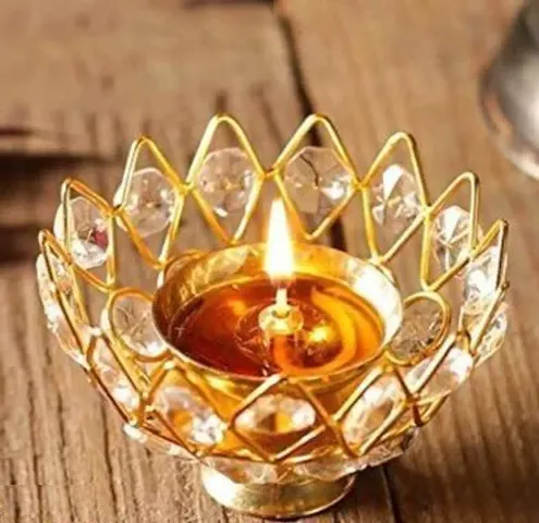 Brass Diya & Roli Chawal Stands