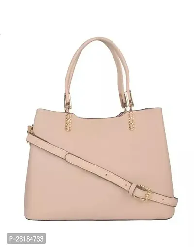 Stylish Beige PU Sling Bags For Women