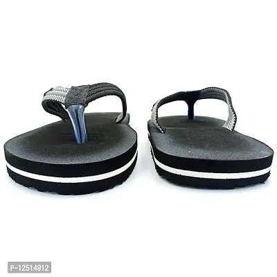 OLIVER WALK Unique Trending Flip-Flops Slippers (BLACK, numeric_10)-thumb3