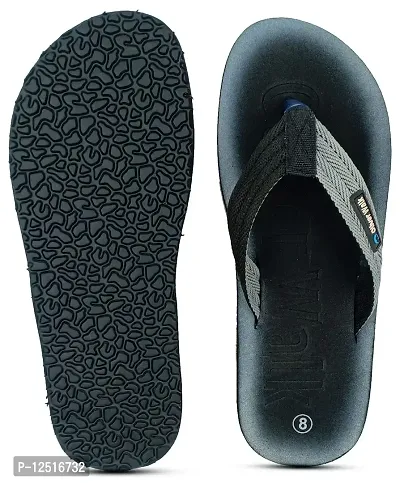 OLIVER WALK Unique Trending Flip-Flops Slippers (BLACK, numeric_9)-thumb2