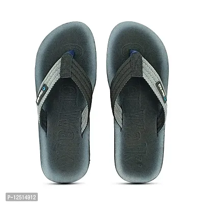 OLIVER WALK Unique Trending Flip-Flops Slippers (BLACK, numeric_10)-thumb0