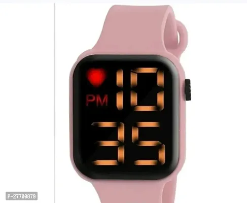 Stylish Pink Unisex Watches For Kids-thumb0