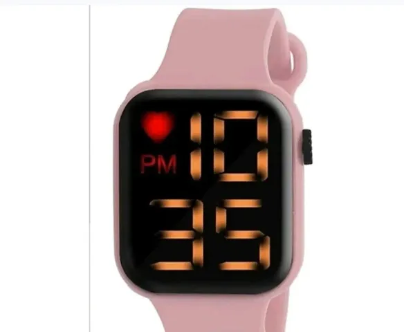 Stylish Heart LED Watch For Kids