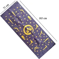 100% Natural Cotton Slip Resistant Yoga Mat Multicolor 6 mm Yoga Mat-thumb1