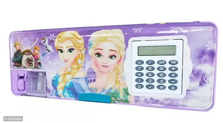 Magnetic Pencil Box With Calculator