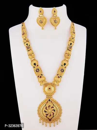 Alluring Earrings And Necklace Set for Women-thumb2