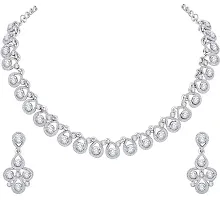 Alluring Earrings And Necklace Set for Women-thumb3