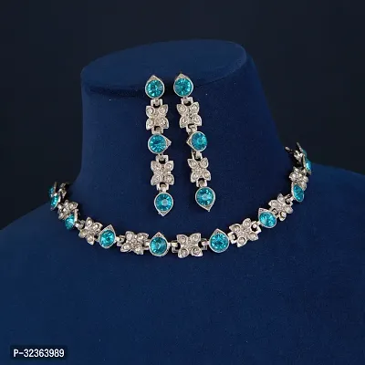 Alluring Earrings And Necklace Set for Women-thumb4