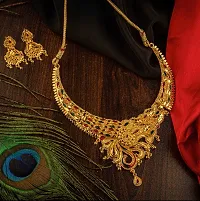 Alluring Earrings And Necklace Set for Women-thumb3