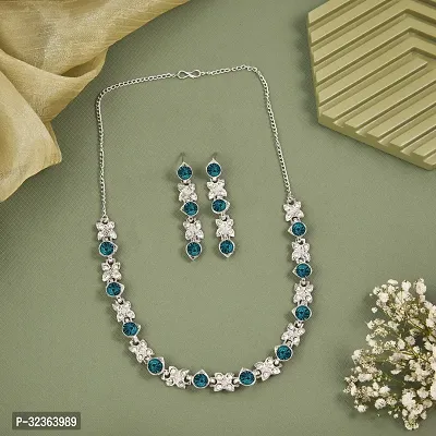 Alluring Earrings And Necklace Set for Women-thumb3