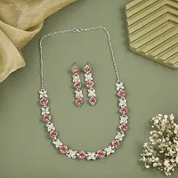 Alluring Earrings And Necklace Set for Women-thumb2