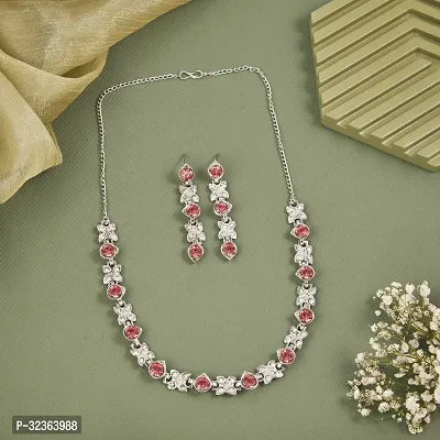 Alluring Earrings And Necklace Set for Women-thumb3