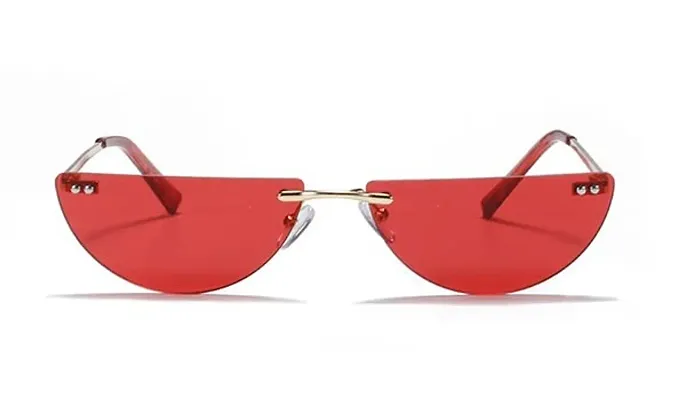 Buy Polarized Heart Shaped Sunglasses for Women, Vintage Fashion Cute  Lovely Red Sun Glasses Metal Frame UV400 Protection Lens Online at  desertcartINDIA