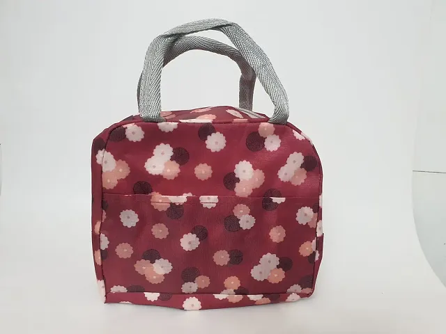 Stylist Fabric Printed Handbags For Women