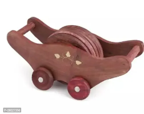 Best Qulaity Wood Tea Coaster for Home Showpiece-thumb0