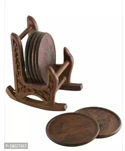 Best Qulaity Wood Tea Coaster for Home Showpiece