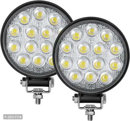 14 LED Fog Light For Car And Bike Set Of 2Pcs