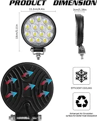 14 LED Fog Light For Car And Bike Set Of 2Pcs-thumb2