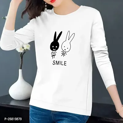 Classic Cotton Printed Tshirt for Women