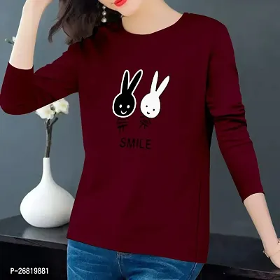 Classic Cotton Printed Tshirt for Women