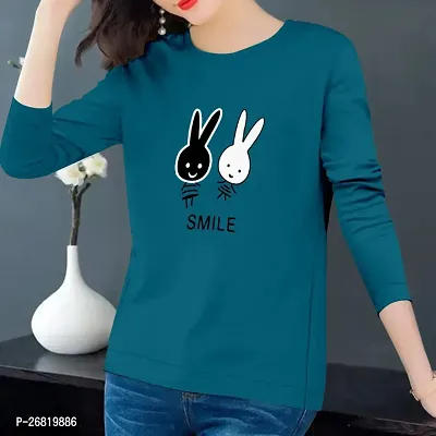 Classic Cotton Printed Tshirt for Women