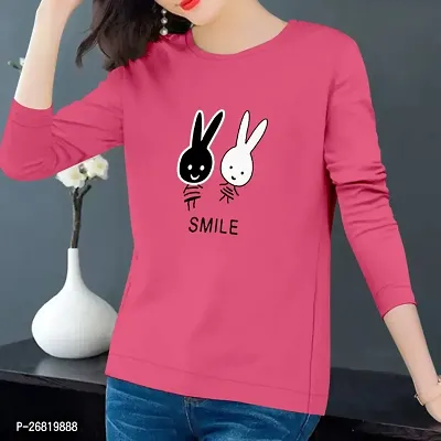 Classic Cotton Printed Tshirt for Women